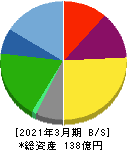 サイネックス 貸借対照表 2021年3月期