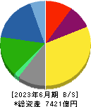 日清製粉グループ本社 貸借対照表 2023年6月期
