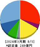 ウェルネット 貸借対照表 2024年3月期