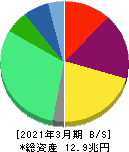 武田薬品工業 貸借対照表 2021年3月期