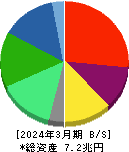 NTTデータグループ 貸借対照表 2024年3月期 NTTデータグループ 貸借対照表 2024年3月期