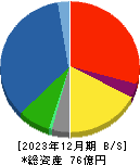 ネポン 貸借対照表 2023年12月期