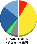 センチュリー21・ジャパン 貸借対照表 2024年3月期 センチュリー21・ジャパン 貸借対照表 2024年3月期