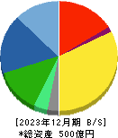 ベルテクスコーポレーション 貸借対照表 2023年12月期