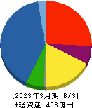 ビーアールホールディングス 貸借対照表 2023年3月期