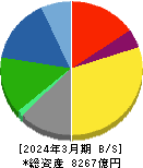 日清製粉グループ本社 貸借対照表 2024年3月期
