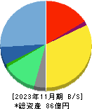 アイドマ・ホールディングス 貸借対照表 2023年11月期