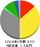 ＴＢＳホールディングス 貸借対照表 2024年6月期