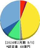 グッドパッチ 貸借対照表 2024年2月期