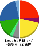 ハリマ化成グループ 貸借対照表 2023年6月期