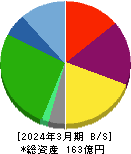 バリューＨＲ 貸借対照表 2024年3月期