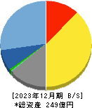 エヌアイデイ 貸借対照表 2023年12月期