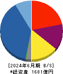 コスモスイニシア 貸借対照表 2024年6月期