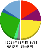 ミダックホールディングス 貸借対照表 2023年12月期