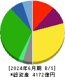 ニッコンホールディングス 貸借対照表 2024年6月期 ニッコンホールディングス 貸借対照表 2024年6月期