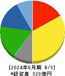 日本基礎技術 貸借対照表 2024年6月期