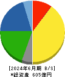 太陽化学 貸借対照表 2024年6月期