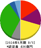 サイボー 貸借対照表 2024年6月期