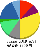 ルックホールディングス 貸借対照表 2024年12月期 ルックホールディングス 貸借対照表 2024年12月期