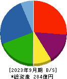 ビジネス・ワンホールディングス 貸借対照表 2023年9月期