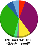 日本ホスピスホールディングス 貸借対照表 2024年3月期