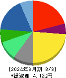 日本電気 貸借対照表 2024年6月期