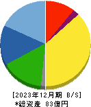 カイノス 貸借対照表 2023年12月期