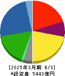 日本軽金属ホールディングス 貸借対照表 2025年3月期 日本軽金属ホールディングス 貸借対照表 2025年3月期