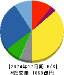 応用地質 貸借対照表 2024年12月期 応用地質 貸借対照表 2024年12月期