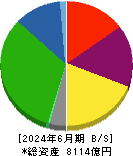 京阪ホールディングス 貸借対照表 2024年6月期