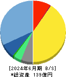 ケアネット 貸借対照表 2024年6月期