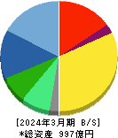 三井松島ホールディングス 貸借対照表 2024年3月期