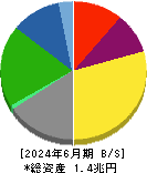 フジ・メディア・ホールディングス 貸借対照表 2024年6月期