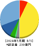 ウェザーニューズ 貸借対照表 2024年5月期