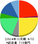 ジーエヌアイグループ 貸借対照表 2024年12月期 ジーエヌアイグループ 貸借対照表 2024年12月期
