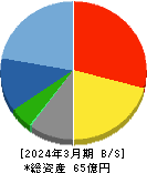 ステムセル研究所 貸借対照表 2024年3月期