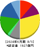 ＤＭ三井製糖ホールディングス 貸借対照表 2024年6月期