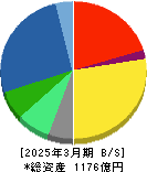 三井松島ホールディングス 貸借対照表 2025年3月期 三井松島ホールディングス 貸借対照表 2025年3月期