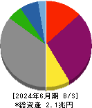 北海道電力 貸借対照表 2024年6月期