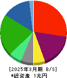 日本板硝子 貸借対照表 2025年3月期 日本板硝子 貸借対照表 2025年3月期