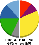 ノザワ 貸借対照表 2023年6月期