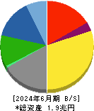 大日本印刷 貸借対照表 2024年6月期