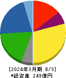 ダイトーケミックス 貸借対照表 2024年3月期