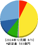日本セラミック 貸借対照表 2024年12月期 日本セラミック 貸借対照表 2024年12月期
