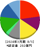 セレンディップ・ホールディングス 貸借対照表 2024年3月期