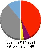 第四北越フィナンシャルグループ 貸借対照表 2024年6月期