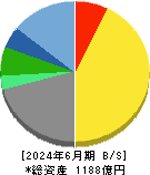 ＴＫＣ 貸借対照表 2024年6月期