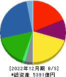 日本軽金属ホールディングス 貸借対照表 2022年12月期