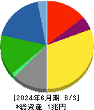 三菱瓦斯化学 貸借対照表 2024年6月期