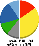 日本タングステン 貸借対照表 2024年6月期